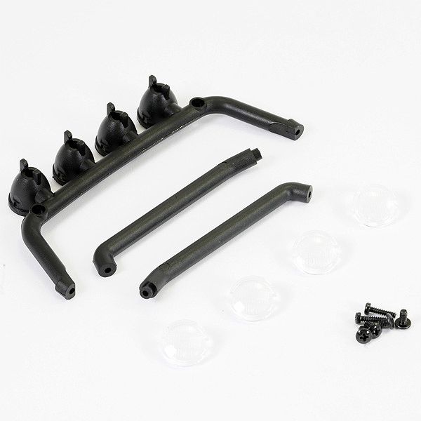 FTX Outback Mini X 2.0 Patriot Roll Cage &amp; Spot Light Set (FTX9388)