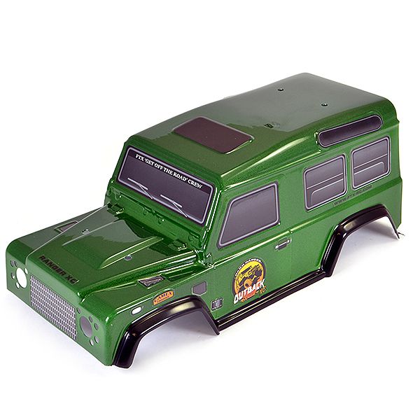 FTX Outback Ranger XC Green Pvc Bodyshell (FTX9477G)