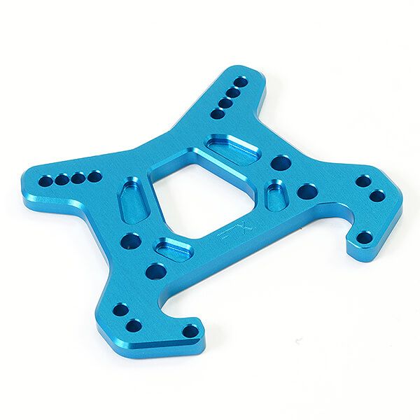 FTX DR8 Front Aluminium 5mm CNC Shock Tower - Blue (FTX9636B)
