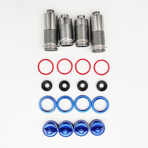 FTX DR8 Shock Body &amp; Cap Set Blue (FTX9663B)