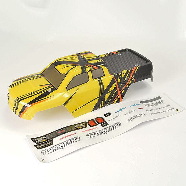 FTX Tracer Truck Body &amp; Decal - Yellow Option (FTX9792)