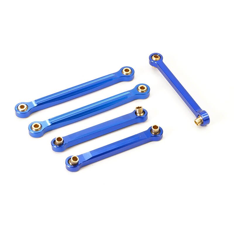 FTX Tracer Aluminium Brushed Rr Suspension Arm &amp; Steering Links (FTX9806)