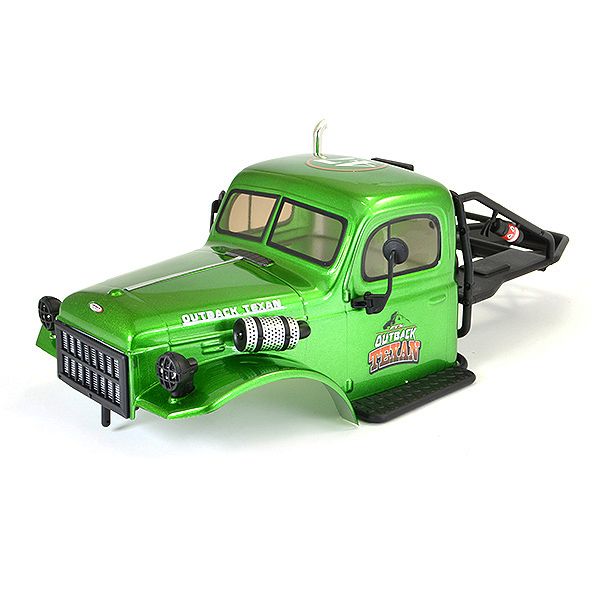 FTX Texan 1:10 Cab Bodyshell &amp; Roll Cage Assembly - Green (FTX9889GN)