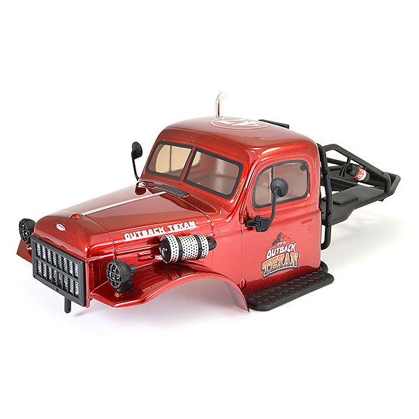 FTX Texan 1:10 Cab Bodyshell &amp; Roll Cage Assembly - Red (FTX9889R)