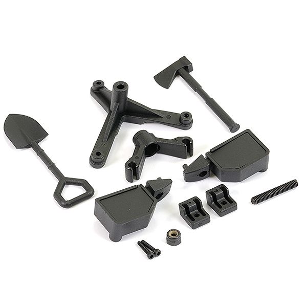 FTX Outback Geo 4X4 Moulded Body Mirror/Tool/Spare Mount (FTX9932A)