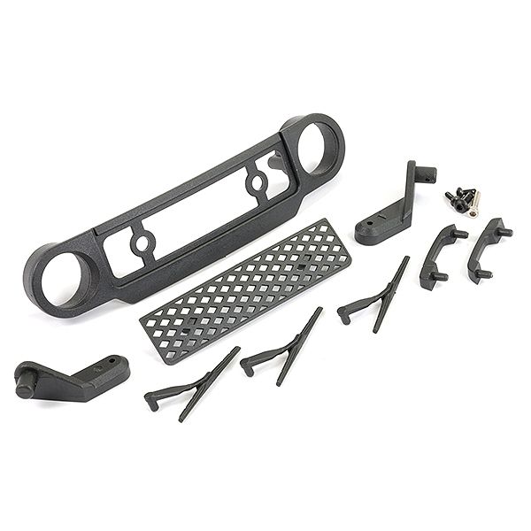 FTX Outback Geo 4X4 Moulded Grill/Handles/Wipers/Front Mount (FTX9932B)