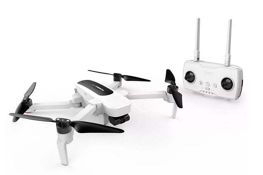 Hunsan Zino Folding Drone 4K W/Extra Battery, Charger, Propellers &amp; Carry Bag (H117S-PRO)