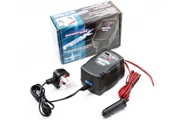 Etronix Powerpal Peak Charger AC/DC 1-4 Amp UK Plug (ET0208)