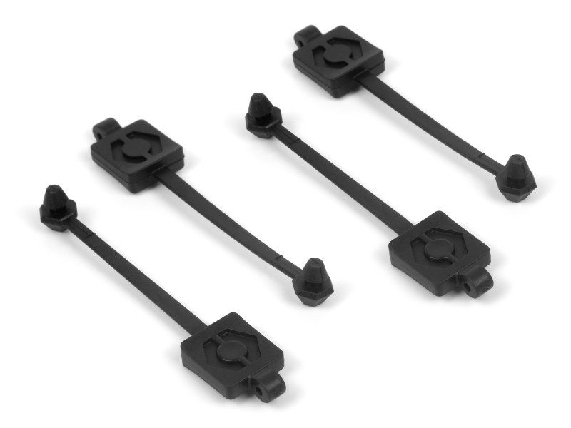 HPI Racing Body Clip Tag (4pcs) (HP160570)