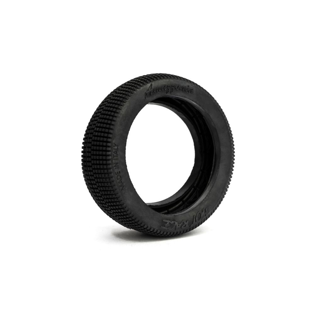 Hot Race 1/8 Buggy Tyres Amazzonia White - Pr (HR001-0361)