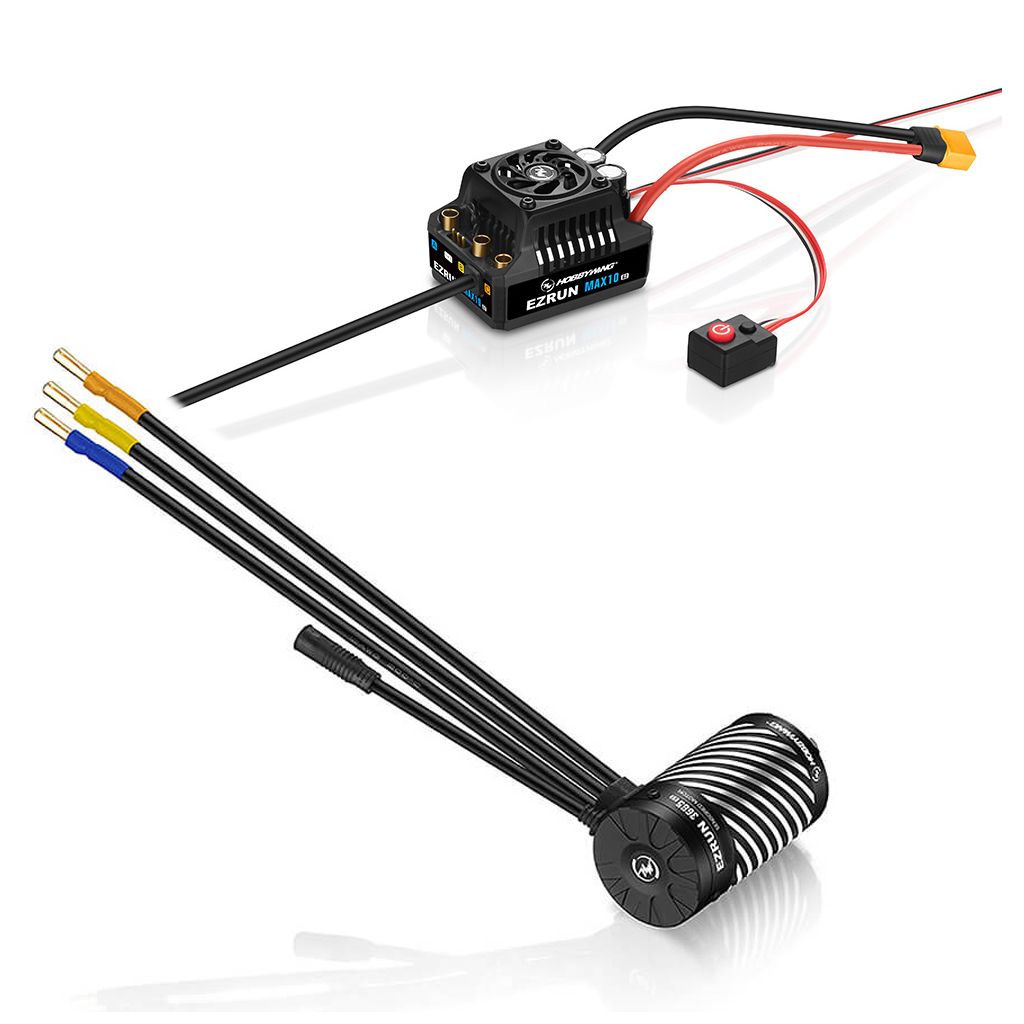 Hobbywing Ezrun Combo MAX10 G2 140A &amp; 3665SD 3200KV G3 ( HW38020344)