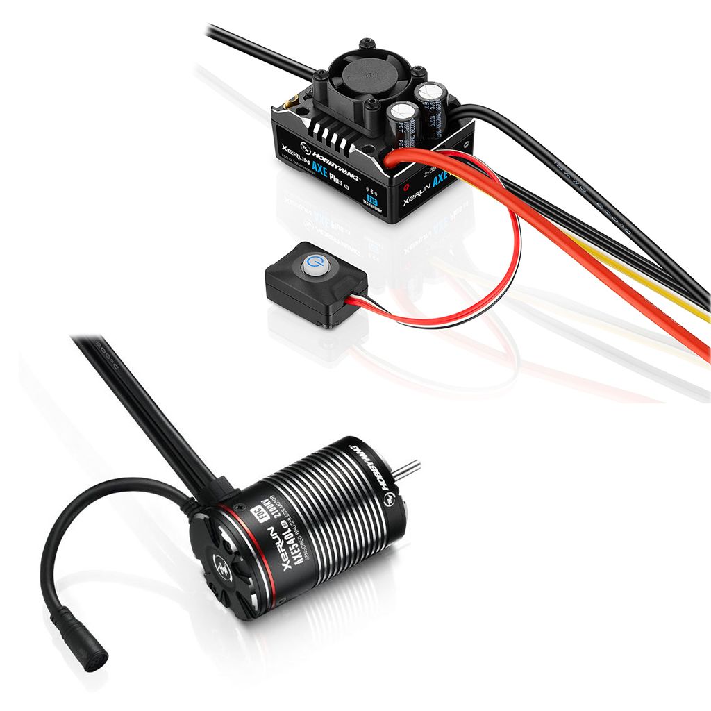 Hobbywing AXE Plus R3 Combo and AXE550L 3300KV R2 (HW38020389)