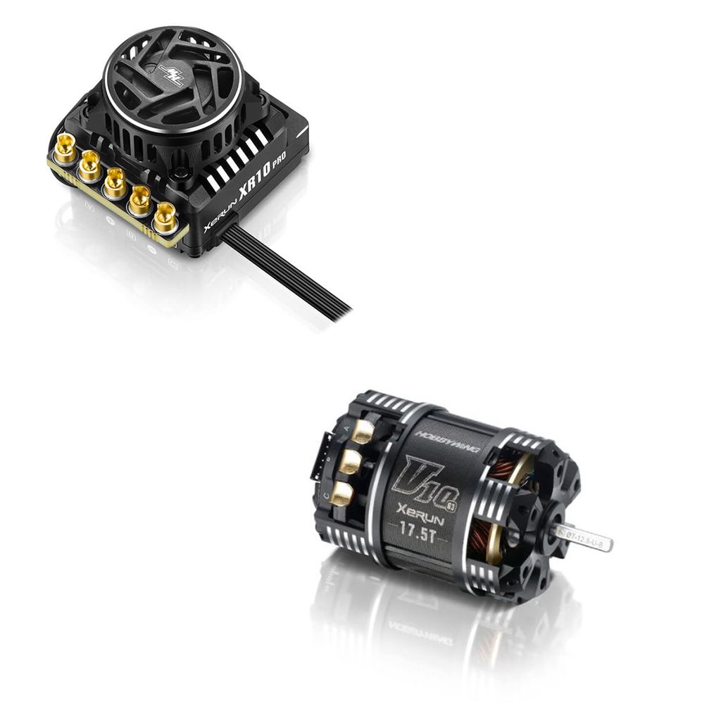 Hobbywing XERUN COMBO XR10 Pro G3 &amp; V10 G3 5.5T (HW38020447)