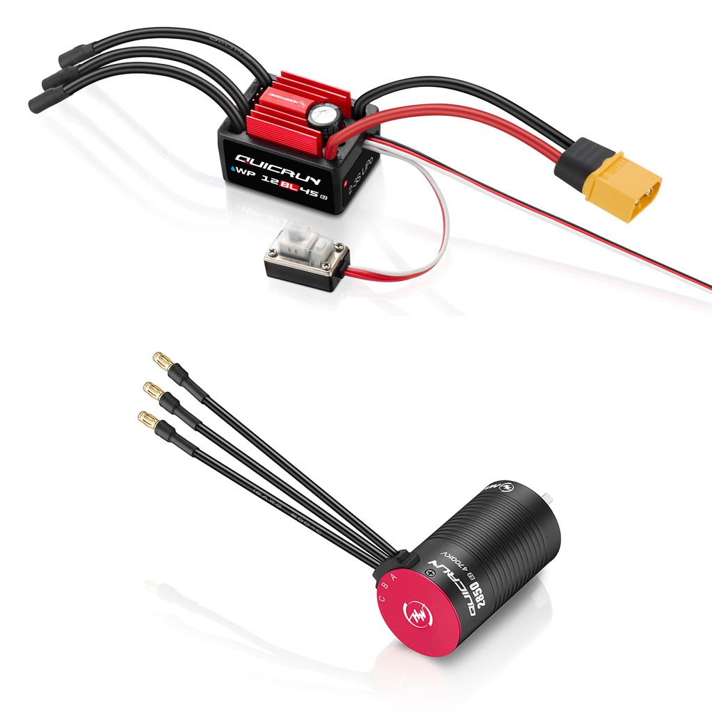 Hobbywing QR12BL45 G2 &amp; 2850SL 4700KV COMBO (HW38030214)