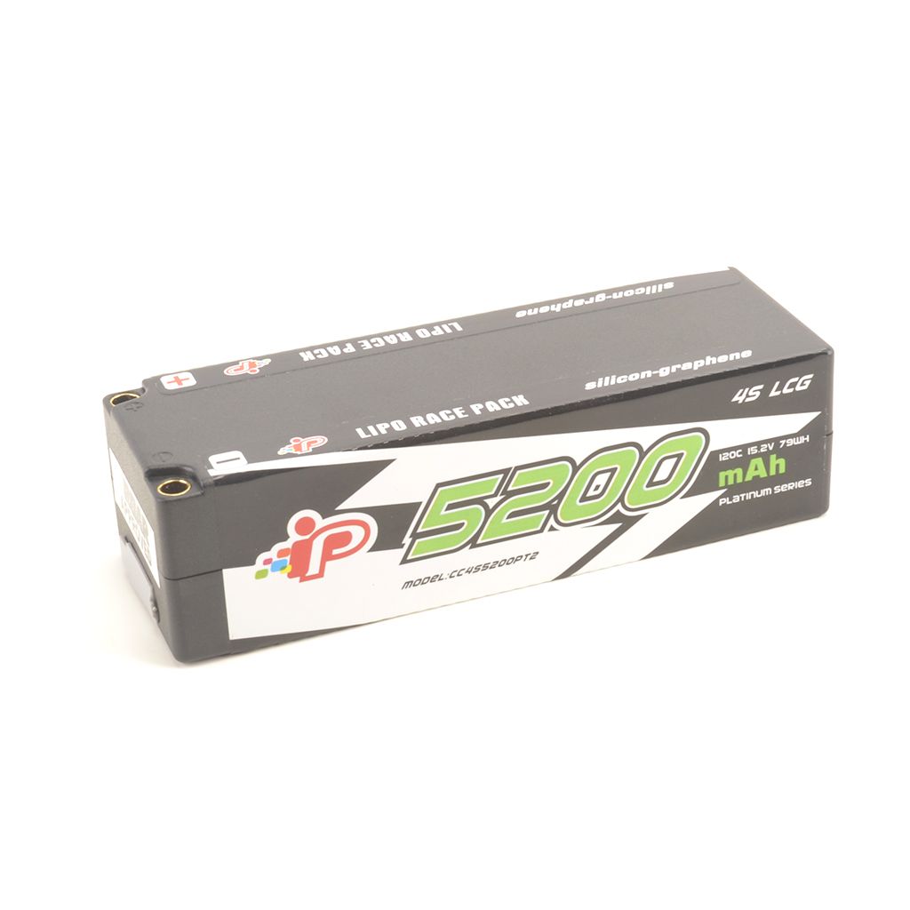 Intellect LiPo LiHV 5200mAh 4S 1/8 15.2V UltrLight (IPCC4S5200PT2)
