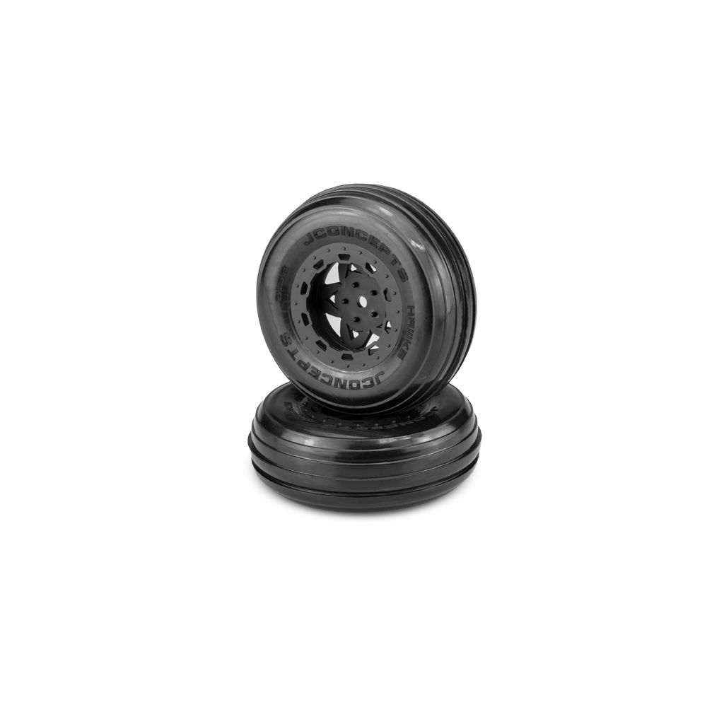 JConcepts Hawk-Yellow-Tremor Wheel-Slash Front Pre-Mount (JC3153-3035)
