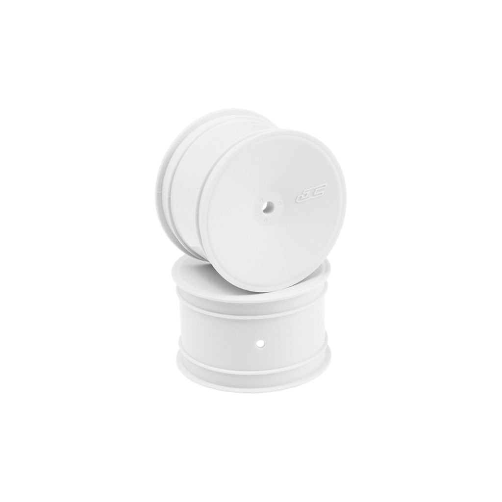 JConcepts Mono 2.2&quot; Rear Wheel (White) - 4pcs (JC3348W)