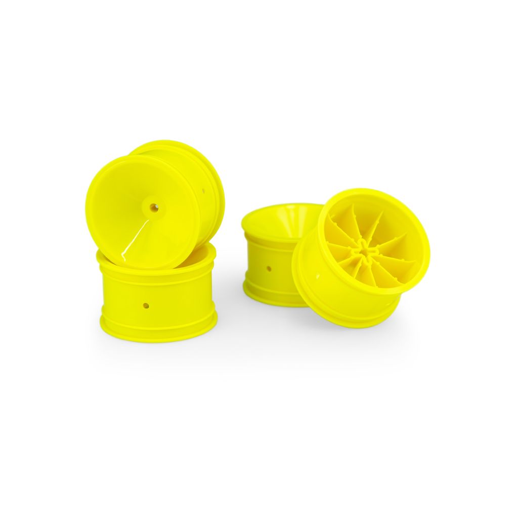 JConcepts Mono-2.2&quot; Rear Wheel (Yellow)-4pc (JC3404Y)