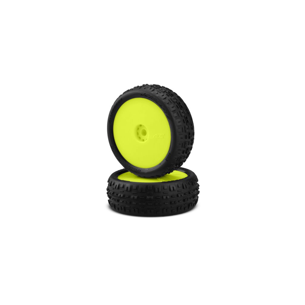 JConcepts Swagger - Pink Compound- pre-mounted, Ylw wheels (JC4003-201011)