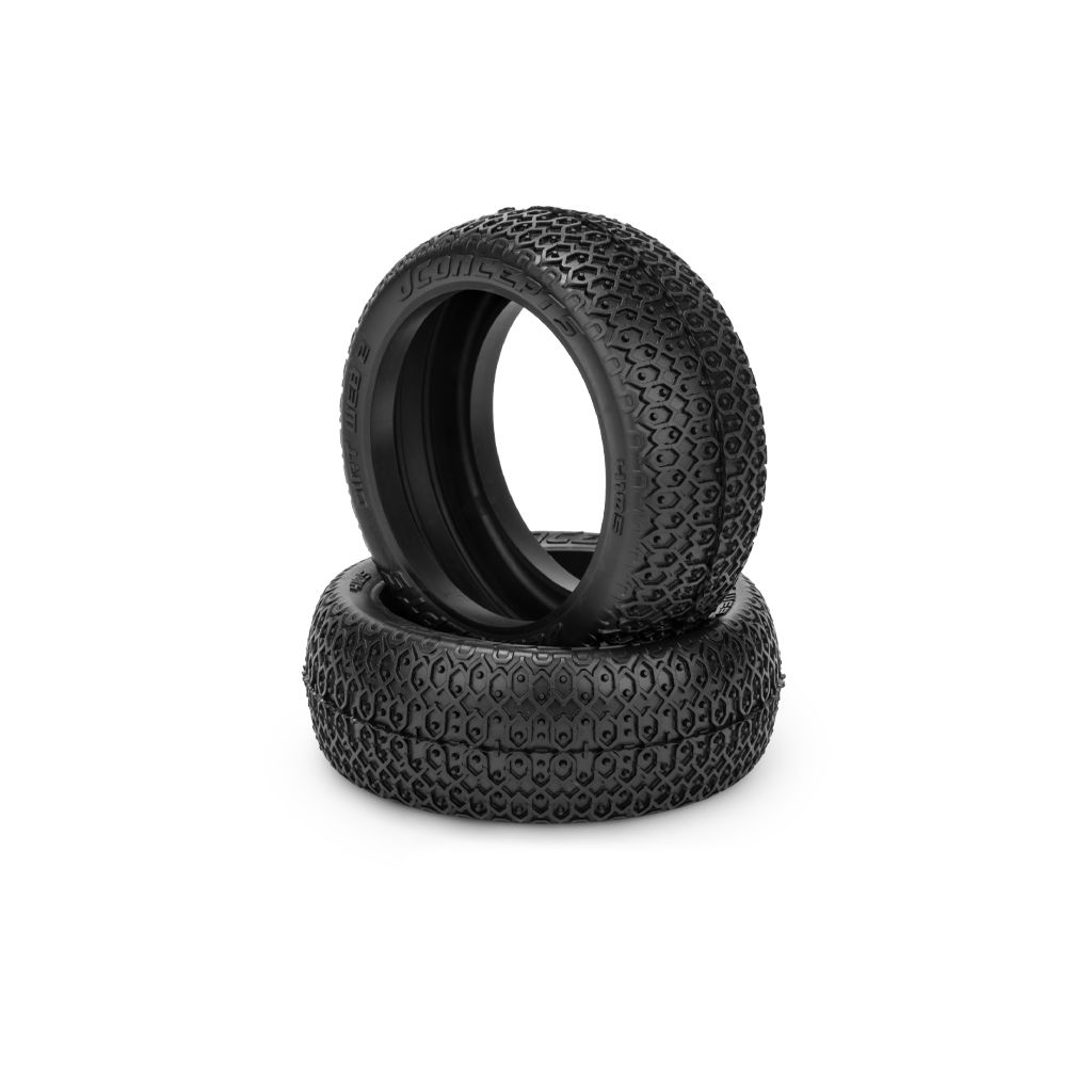 jConcepts Dirt Web 2 - Silver (Fits 83mm 1/8th Buggy Wheel) (JC4105-06)