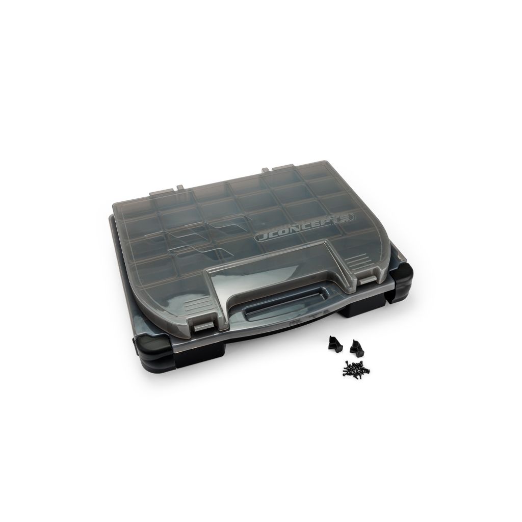 jConcepts Tool Box w/Upper Storage Black /Smoke Grey (JC5130-28)