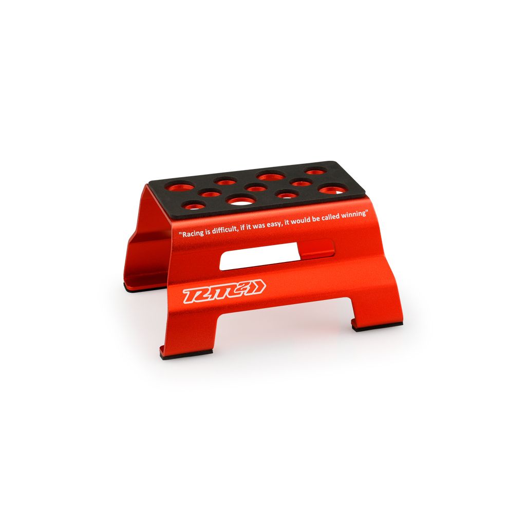 JConcepts RM2 Metal Car Stand - Red (JC8132)
