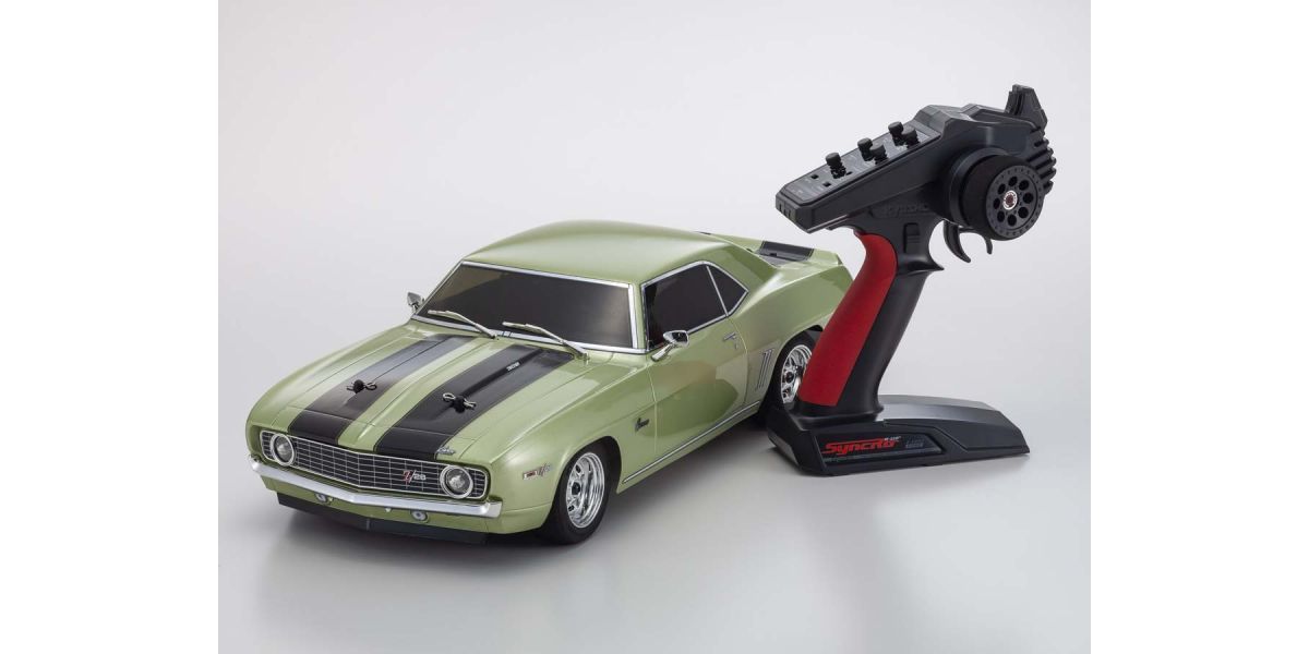 Kyosho FAZER MK2 Chevy Camaro Z28 1969 Green Readyset (K.34418T2FS2)