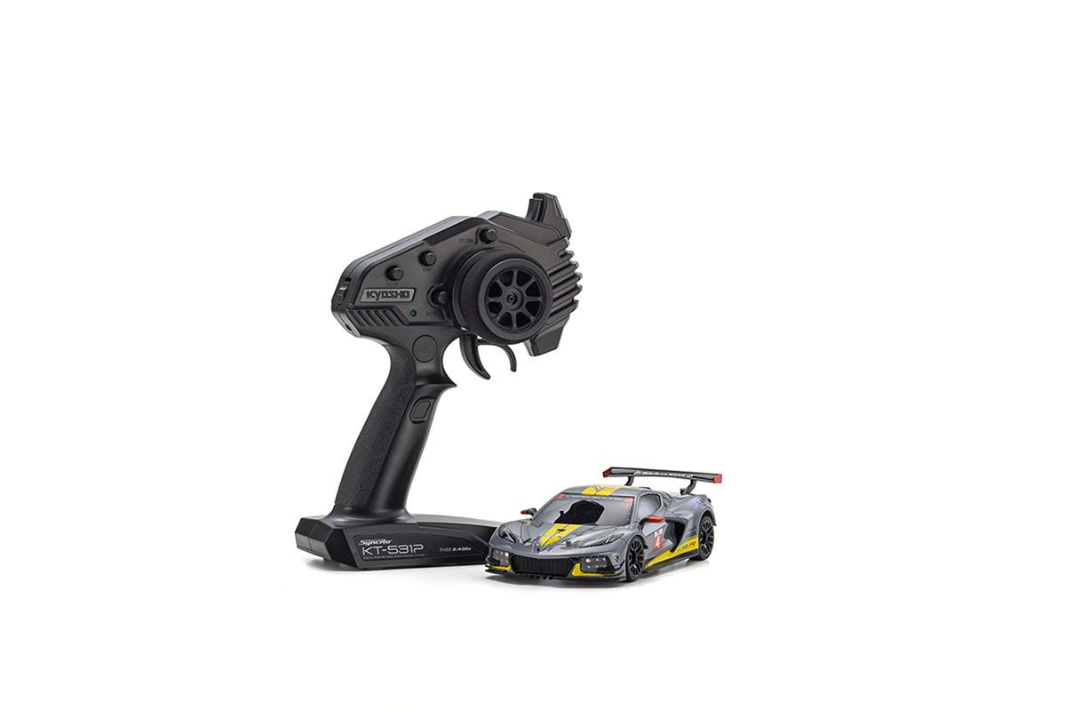 Kyosho Mini-Z RWD Chevrolet Corvette C8-R Gun Metal (K.32342GM)