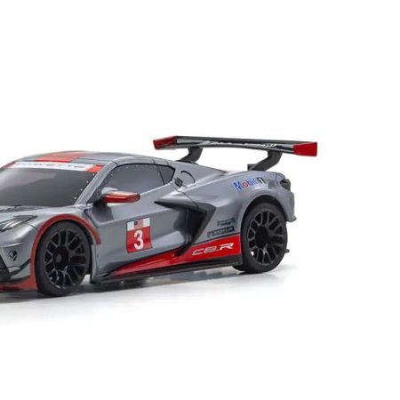 Kyosho Mini-Z RWD Corvette C8-R Gun Metal/Red (K.32356GMR)