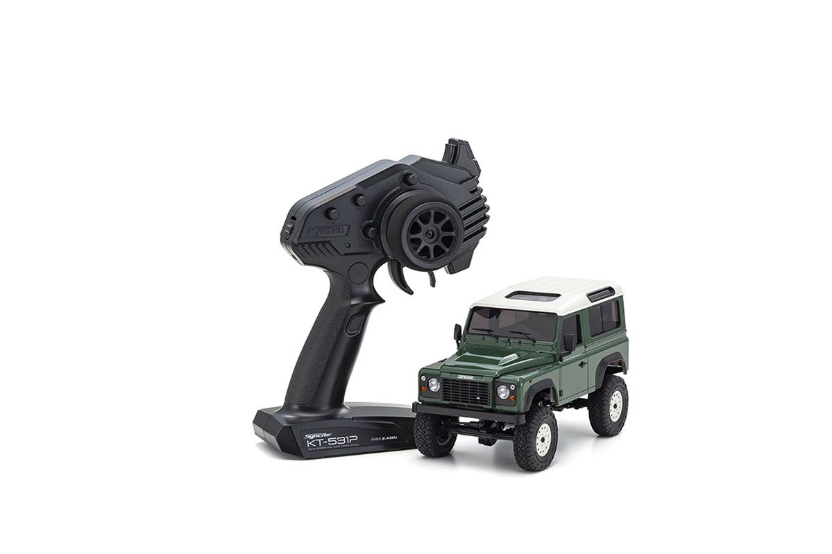 Kyosho Mini-Z 4X4 MX-01 Land-Rover Defender 90 - Coniston Green (K.32529GR)