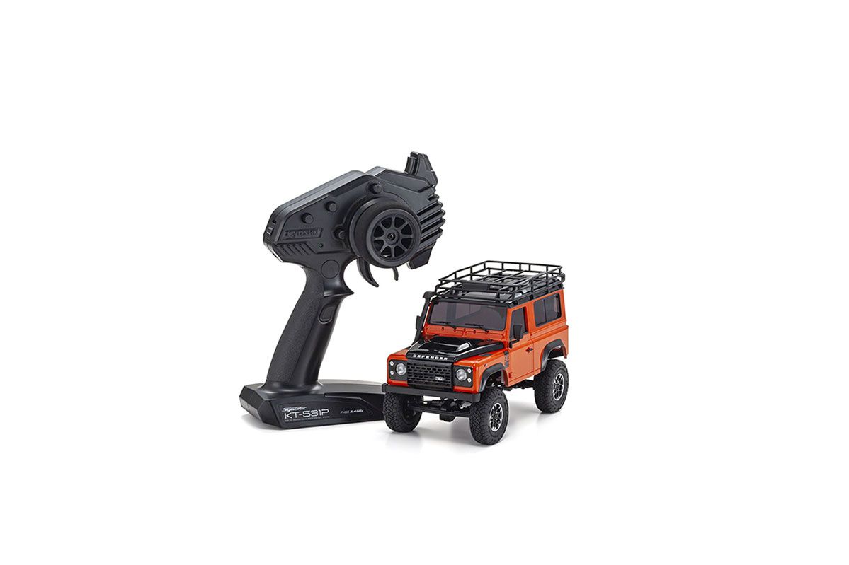 Kyosho Mini-Z 4X4 MX-01 Land-Rover Defender 90 - Adventure Orange (K.32531MO)