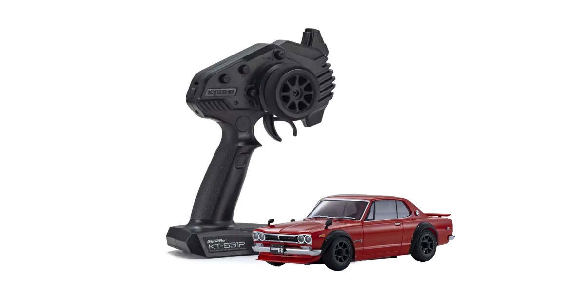 Kyosho Mini-Z AWD Skyline 2000GT-R KPGC10 - Red (K.32636R)
