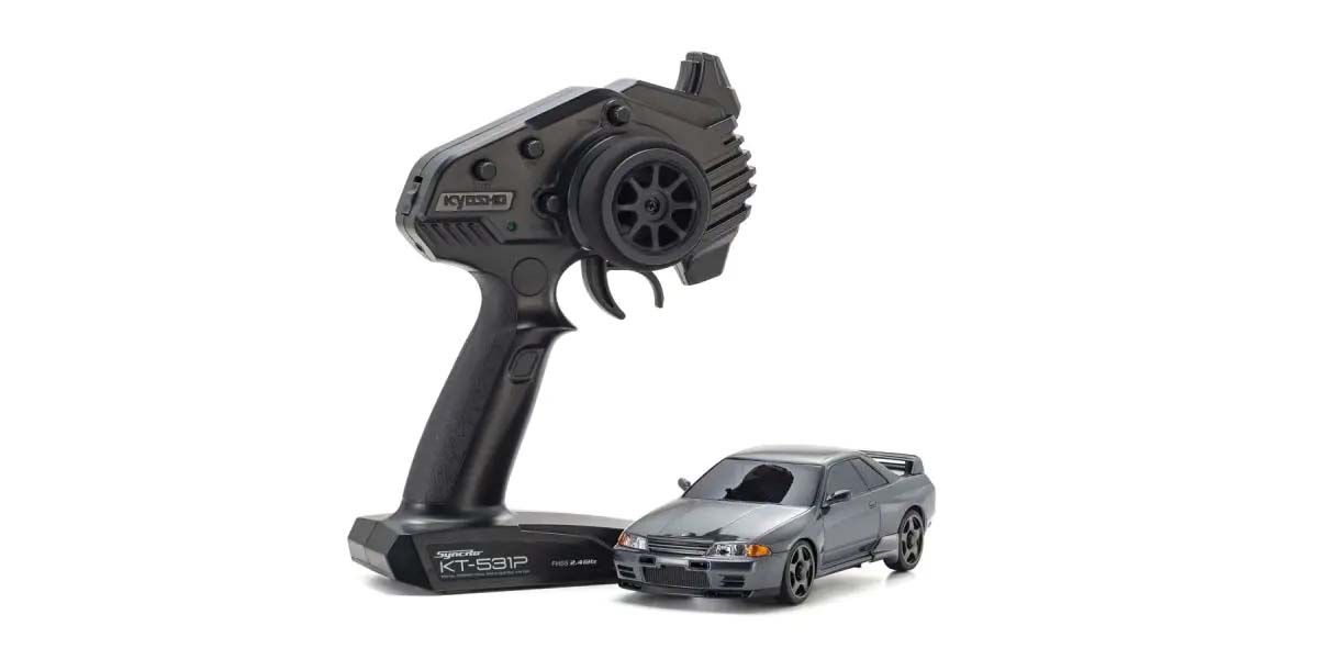 Kyosho Mini-Z AWD Nissan Skyline GT-R Nismo R32 Gun Metal (K.32639GM)