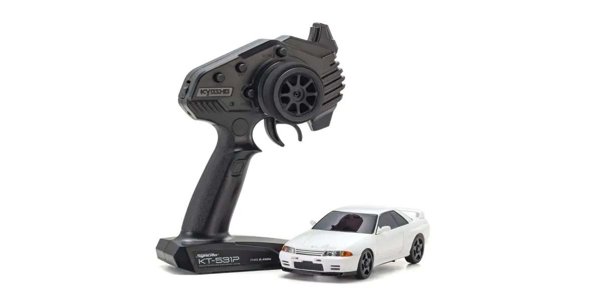 Kyosho Mini-Z AWD Nissan Skyline GT-R Nismo R32 White (K.32639W)