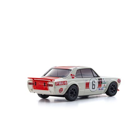 Kyosho Mini-Z AWD Skyline 2000GT-R KPGC10 Racing&#039;72 Red No.6 (K.32643R)