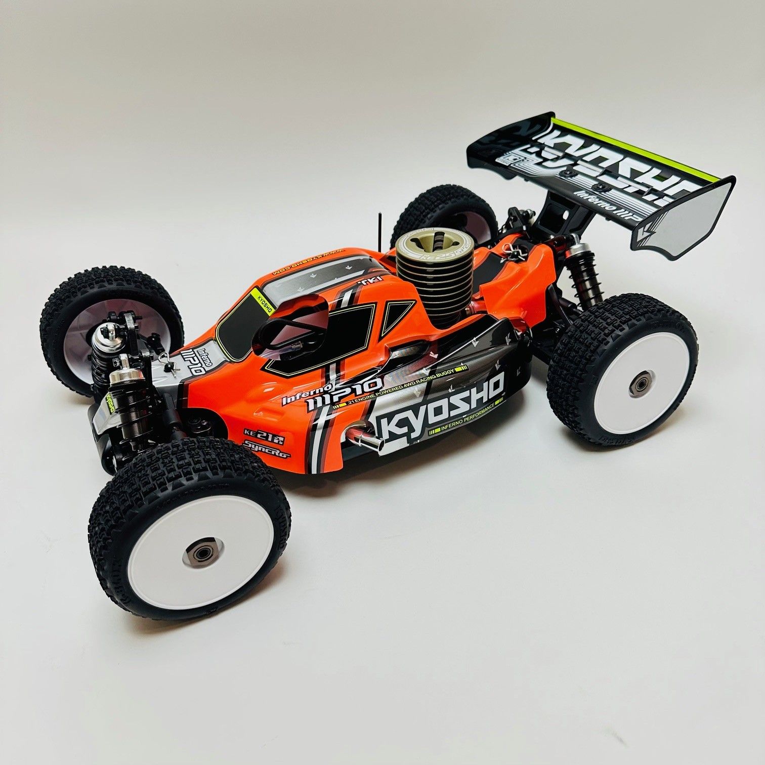 Kyosho Inferno MP10 1:8 RC Nitro Readyset T1 Red (KE25SP2 Engine) (K.33025T1-25)