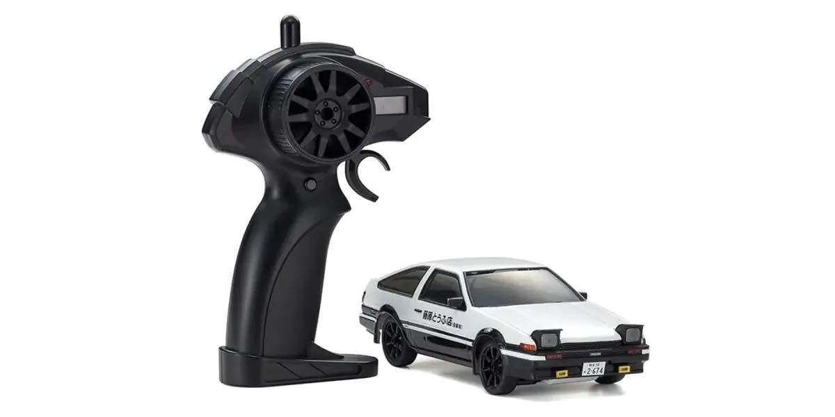 Kyosho First Mini-Z 1:28 Initial-D Toyota Sprinter Trueno AE86 WH/BK (K.66601A)