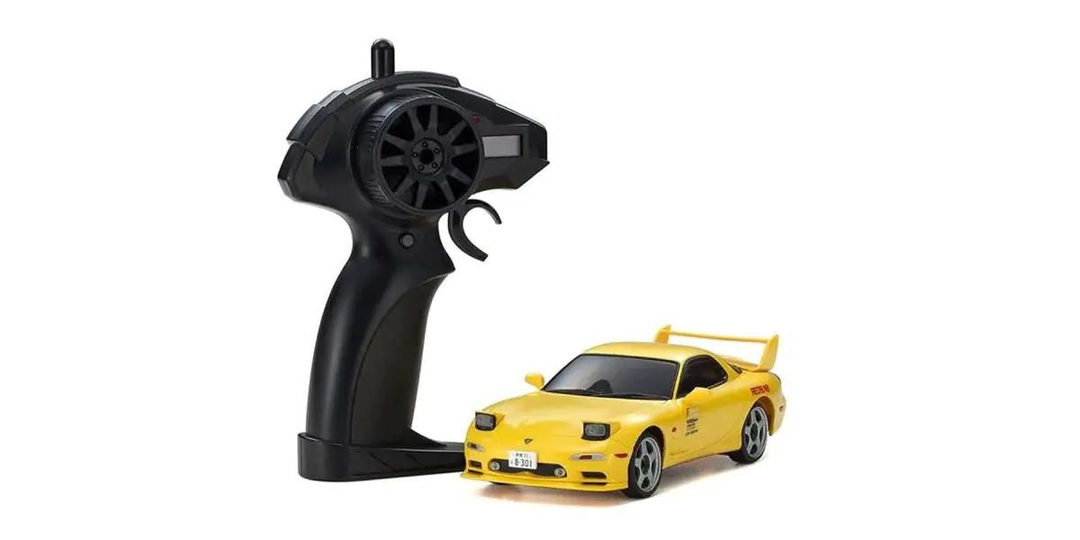 Kyosho First Mini-Z 1:28 Initial-D Mazda RX-7 FD3S Yellow (K.66603A)