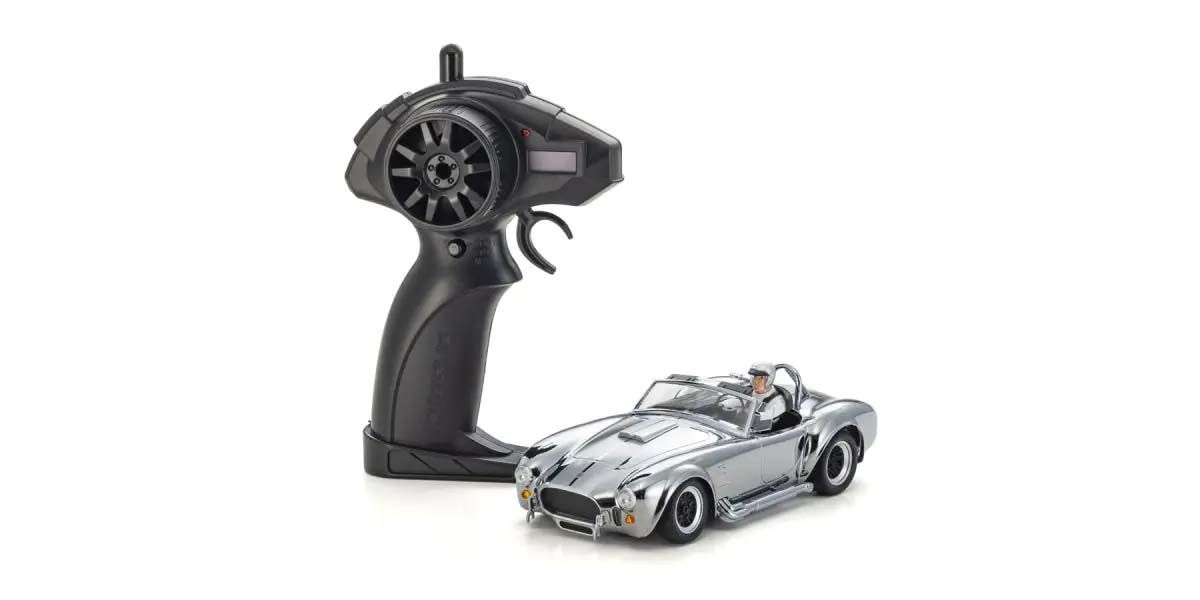 Kyosho First Mini-Z 1:28 Shelby Cobra 427 S/C Chrome (K.66610C)