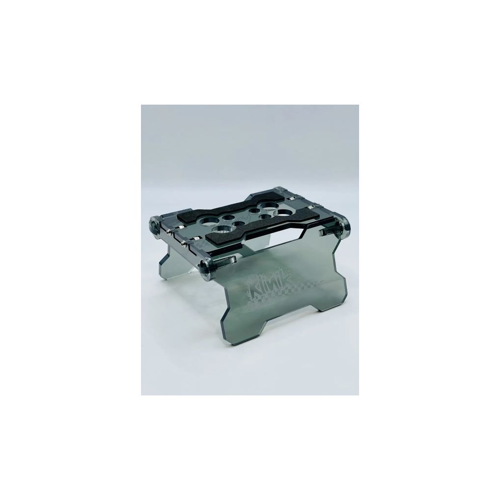 Klinik RC Folding RC Car Stand 1/8th - 1/10th - Grey (KLN-RC-FLD-RC-TRN-SM)