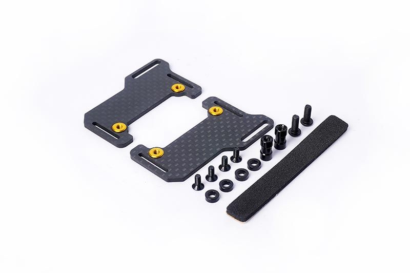 Koswork Koswork 2.0mm Shorty Battery Mount Set for Kyosho Optima Mid (KOS04323)