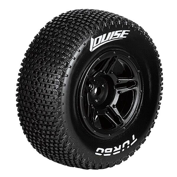 Louise RC SC-Turbo 1:10 Rr Soft Slash Rr , Slash 4x4 F/R Black (L-T3147SBTR)