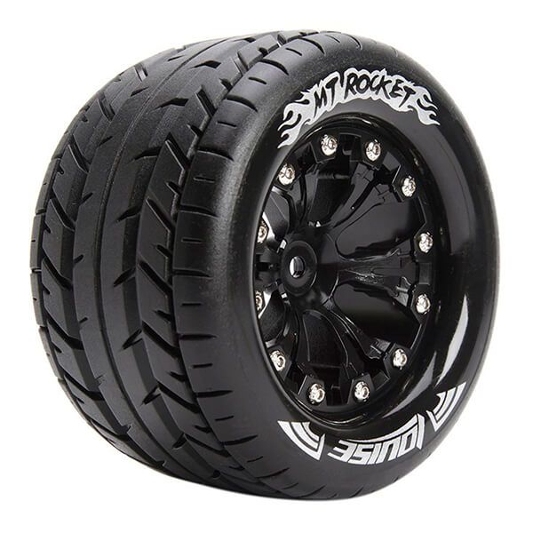 Louise RC MT-Rocket 1:10 Soft 0 Offset Black EP Stampede 2 (L-T3201SB)