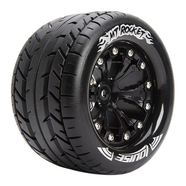 Louise RC MT-Rocket 1:10 Soft Hex 14mm Black Arrma Granite (L-T3201SBM)