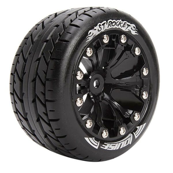 Louise RC ST-Rocket 1:10 Soft 0 Offset Black EP Stampede 2 (L-T3208SB)
