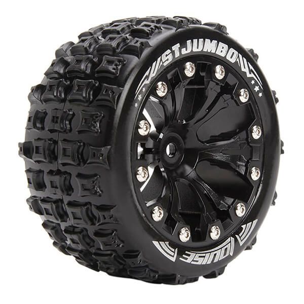 Louise RC ST-Jumbo 1:10 Soft 1/2 Offset Black GP Jato 2wd R (L-T3210SBH)