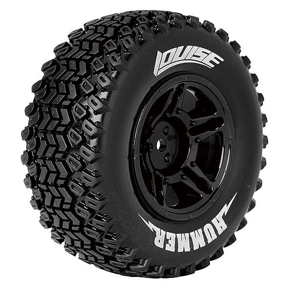 Louise RC SC-Hummer 1:10 Fr/Rr Soft Arrma Senton 6S Hex 17 Black (L-T3224SBM)