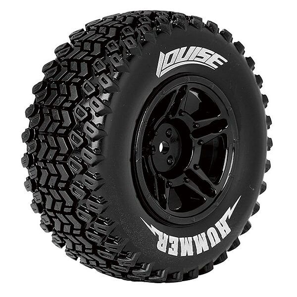 Louise RC SC-Hummer 1:10 Rr Soft Slash Rr , Slash 4x4 F/R Black (L-T3224SBTR)