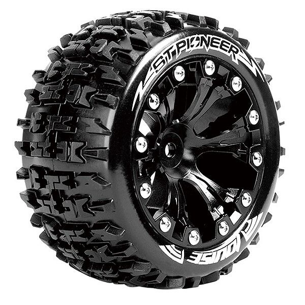 Louise RC ST-Pioneer 1:10 Soft 0 Offset Black EP Stampede (L-T3227SB)
