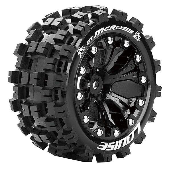 Louise RC ST-MCRoss 1:10 Soft 1/2 Offset Black GP Jato 2wd (L-T3272SBH)